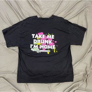 Ft. Lauderdale Florida Spring Break Drunk T-Shirt Size XL